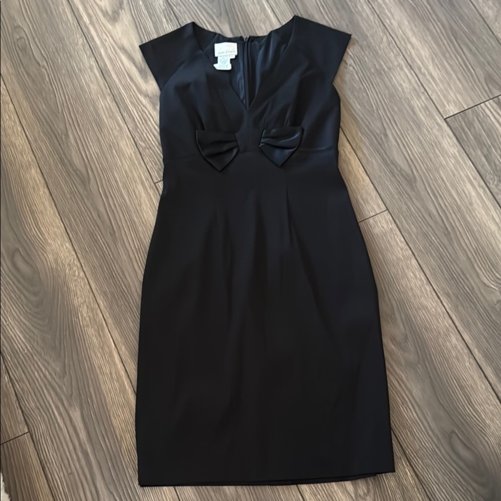 Vintage Donna Morgan Black Mini Dress timeless LBS cocktail